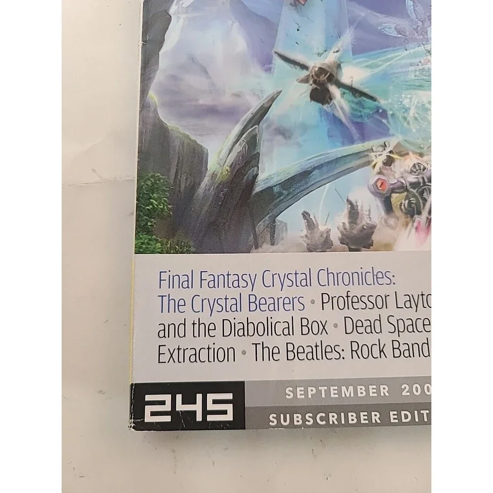 Nintendo Power 245 (2009) Final Fantasy Crystal Chronicles Crystal Bearers Cover